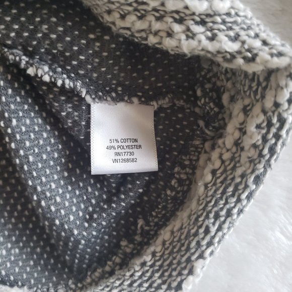 CONVERSE One Star Cowl Neck Pullover Sweater Side Zip SZ XS - Picture 13 of 14